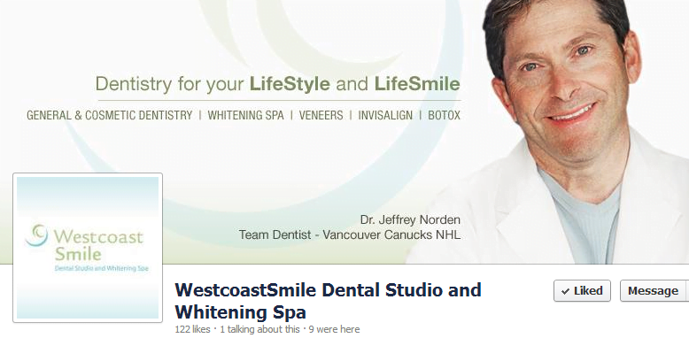 Social Media Marketing Vancouver Facebook and Pinterest are two places where a great smile shines through! Get social and share with your patients and interested parties
