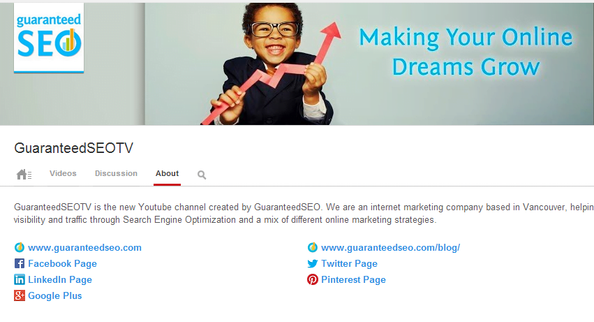 Youtube optimization SEO Consultants Vancouver