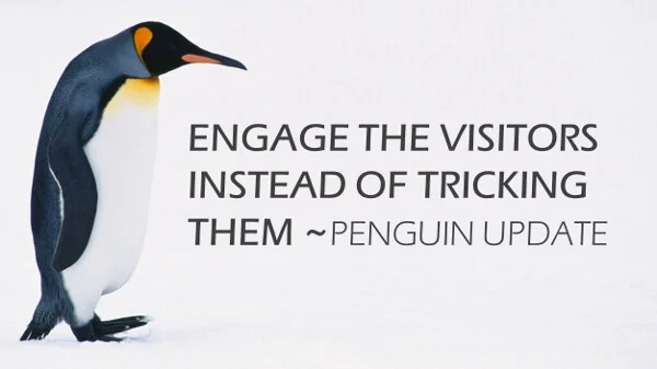 Engage the visitors instead of tricking them