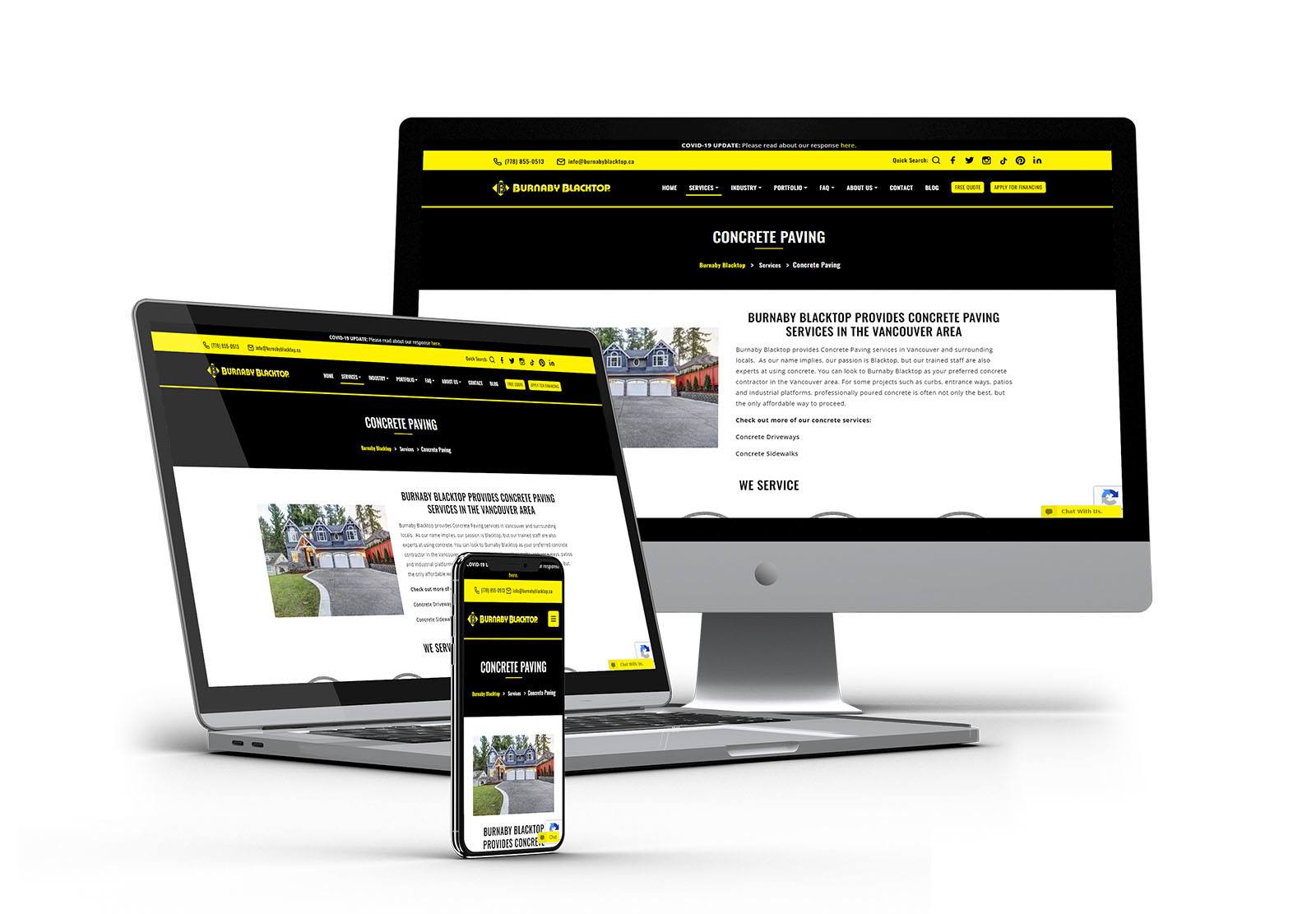 Burnaby blacktop portfolio devices 3