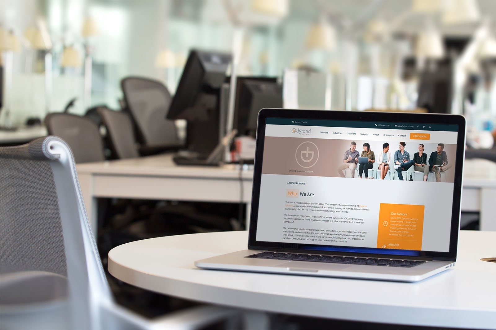 Dyrand systems portfolio cover