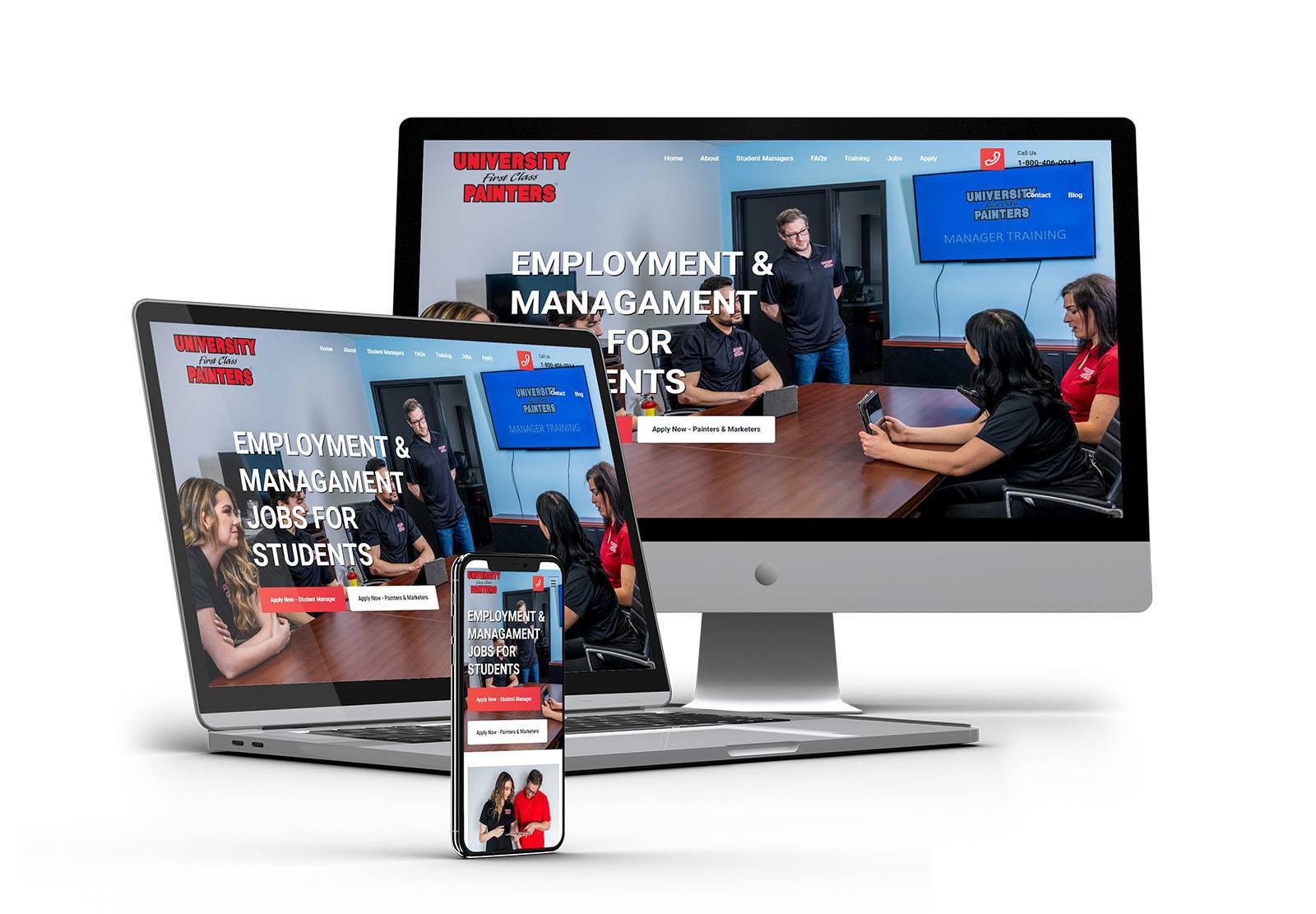 Ufcp paitners website design portfolio devices 3