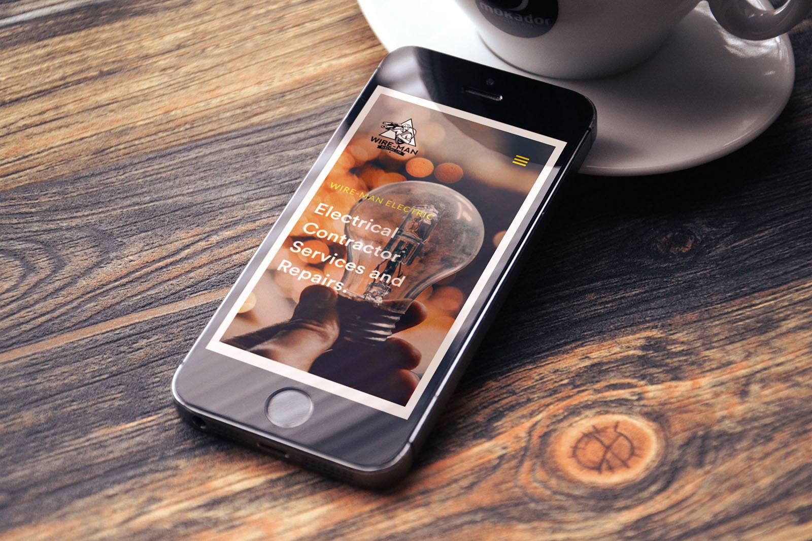 Wireman electric contactor website portfolio cover 2