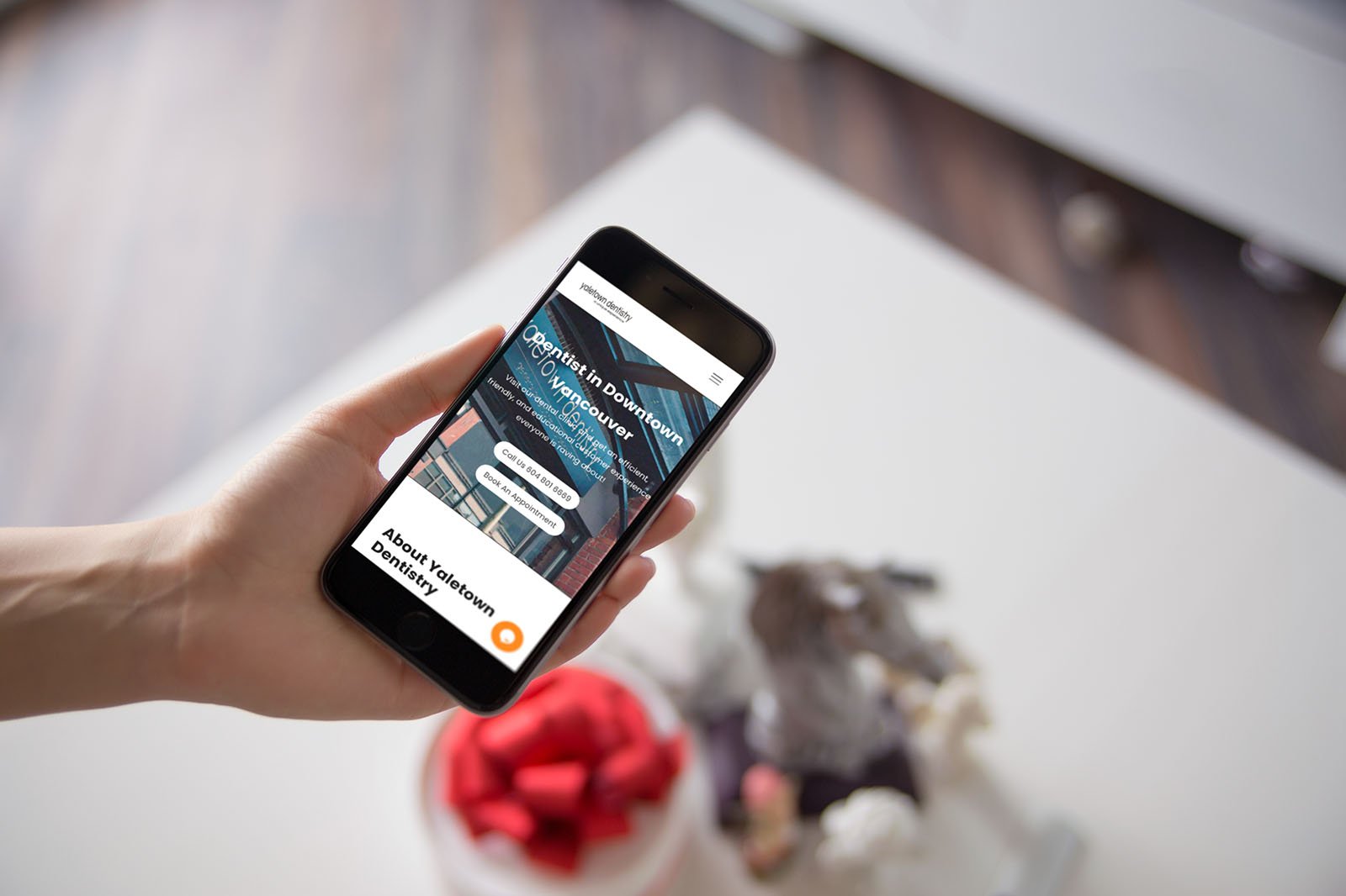 Yaletown dentistry dental website design portfolio cover 2