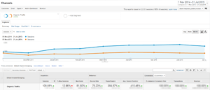 Total organic traffic 1024x441
